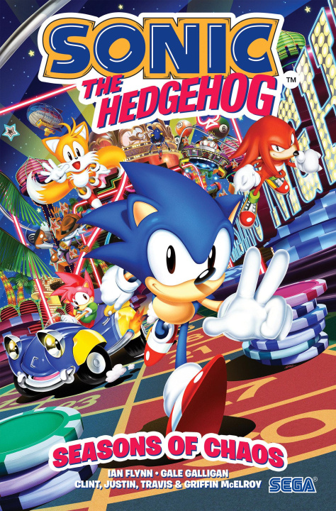 Knjiga Sonic the Hedgehog: Seasons of Chaos Gale Galligan
