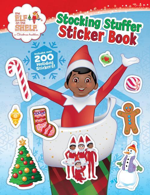 Carte Elf on the Shelf: Stocking Stuffer Sticker Book The Lumistella Company