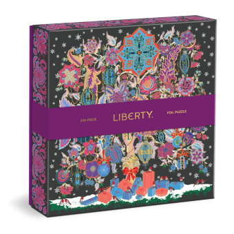 Game/Toy Liberty Christmas Tree of Life 500 Piece Foil Puzzle 