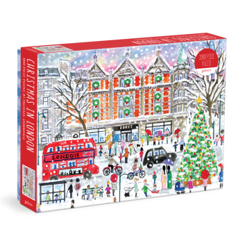 Játék Michael Storrings Christmas in London 1000 Piece Puzzle 