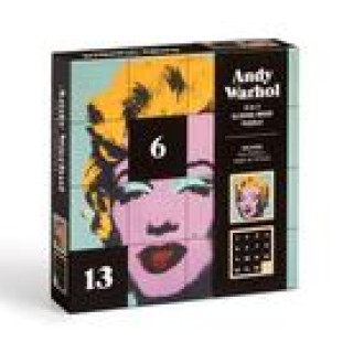 Knjiga Andy Warhol Marilyn 2-in-1 Sliding Wood Puzzle 