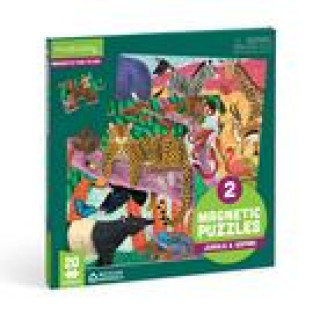 Book Safari & Jungle Magnetic Puzzle Jean Claude