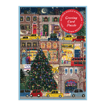 Igra/Igračka Joy Laforme Winter Lights Greeting Card Puzzle 