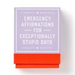 Prasa Emergency Affirmations for Exceptionally Stupid Days Card Deck 