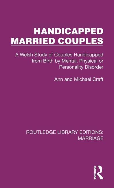 Kniha Handicapped Married Couples Ann Craft
