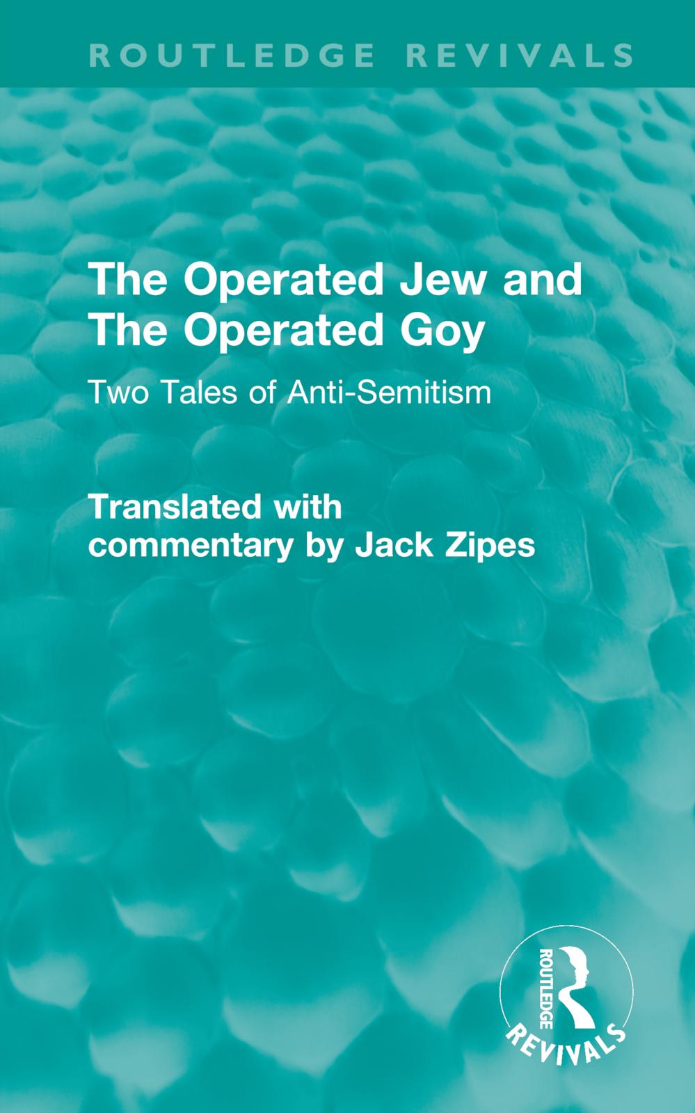 Libro Operated Jew and The Operated Goy Jack Zipes