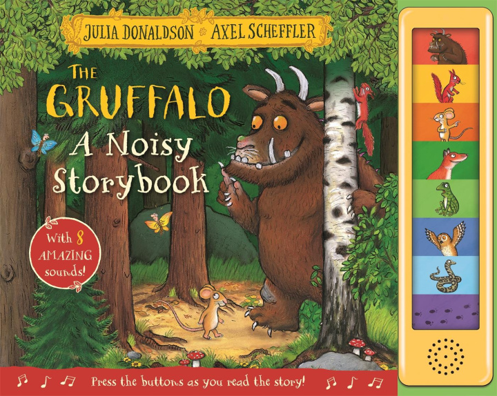 Книга Gruffalo: A Noisy Storybook Julia Donaldson