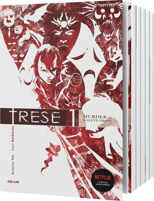 Kniha Trese Vols 1-6 Box Set Budjette Tan