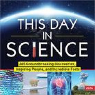Kalendár/Diár 2024 This Day in Science Boxed Calendar Sourcebooks