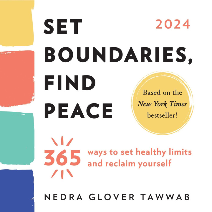 Kalendář/Diář 2024 Set Boundaries, Find Peace Boxed Calendar Nedra Glover Tawwab