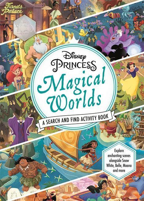 Książka Disney Princess: Magical Worlds Search and Find Activity Book Walt Disney Company Ltd.