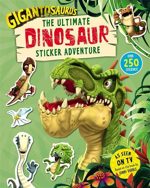 Kniha Gigantosaurus - The Ultimate Dinosaur Sticker Adventure Cyber Group Studios
