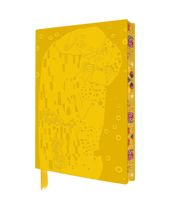 Naptár/Határidőnapló Gustav Klimt: The Kiss Artisan Art Notebook (Flame Tree Journals) 