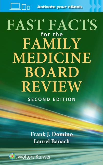 Kniha Fast Facts for the Family Medicine Board Review Frank Domino