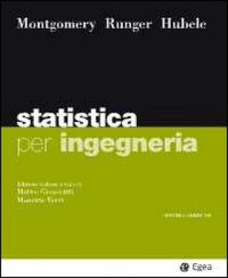 Kniha Statistica per ingegneria Douglas C. Montgomery