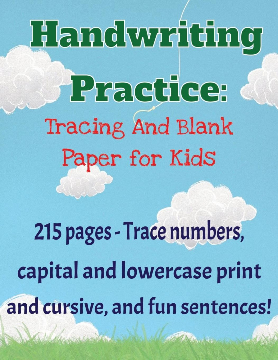 Knjiga Handwriting Practice Workbook BarkleB Designs