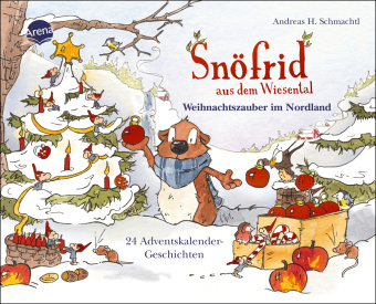 Carte Snöfrid aus dem Wiesental. Weihnachtszauber im Nordland. 24 Adventskalender-Geschichten Andreas H. Schmachtl