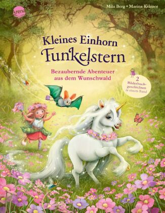 Könyv Kleines Einhorn Funkelstern. Bezaubernde Abenteuer aus dem Wunschwald Marina Krämer