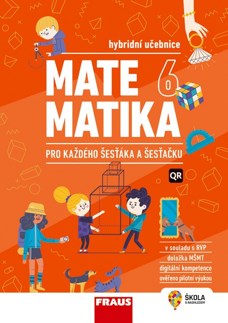 Kniha Matematika pro každého šesťáka a šesťačku Martina Kašparová