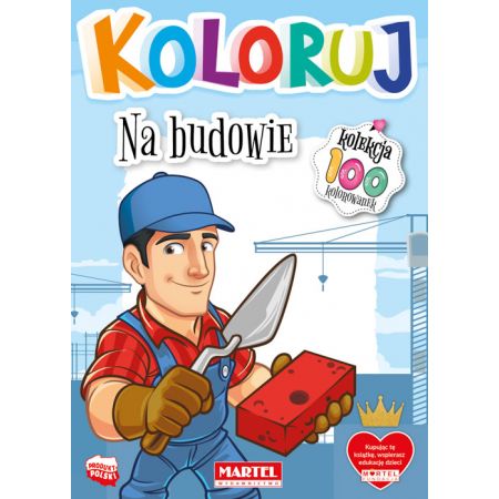 Buch Koloruj. Na budowie 