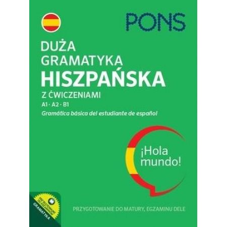Книга PONS. Duża gramatyka hiszpańska z ćwiczeniami. Wydanie 4 