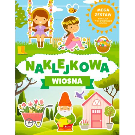 Książka Naklejkowa wiosna 