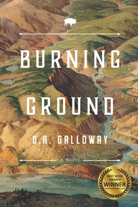 Buch Burning Ground D.A. Galloway