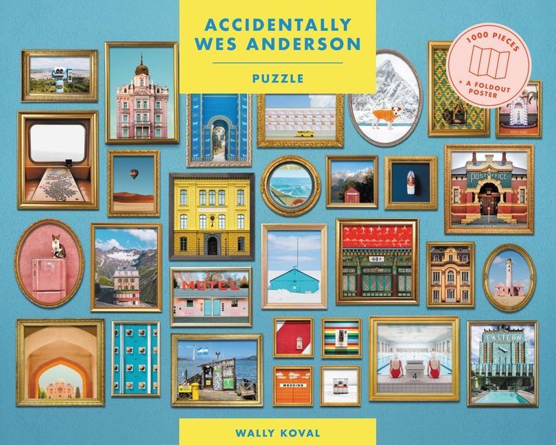 Carte Accidentally Wes Anderson Puzzle: 1000 Piece Puzzle 
