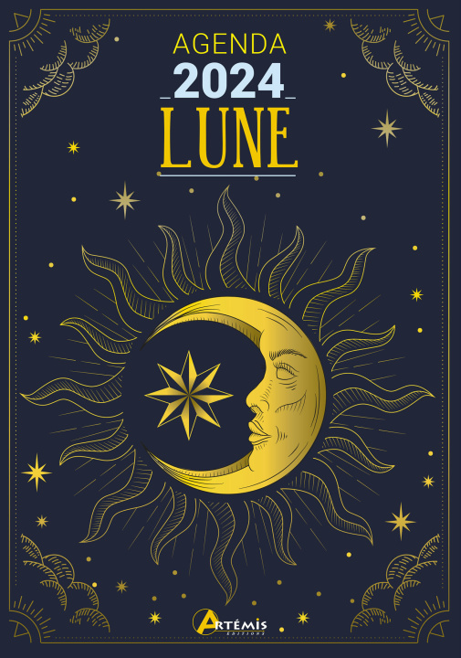 Книга Agenda 2024 Lune 