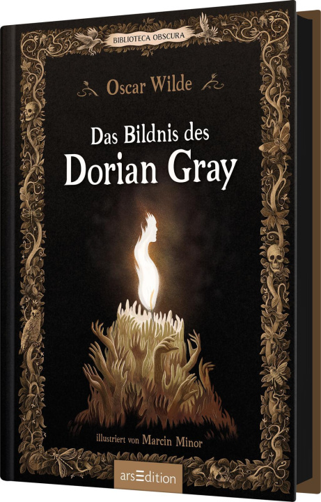 Könyv Biblioteca Obscura: Das Bildnis des Dorian Gray Marcin Minor