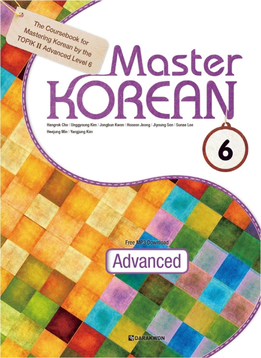 Kniha Master Korean 6. Advanced- Korean (English version) Cho