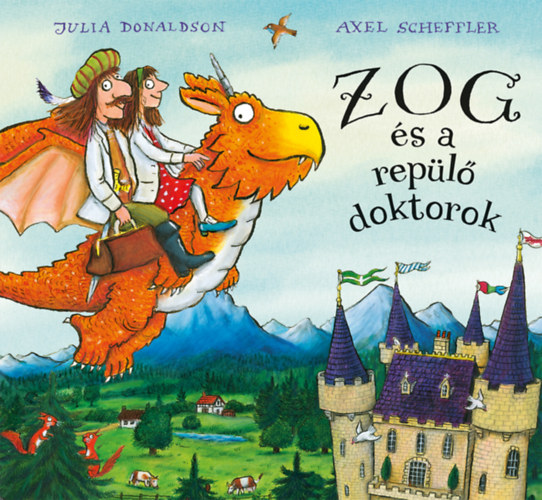 Könyv Zog és a repülő doktorok Julia Donaldson