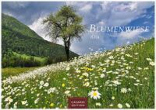 Kalender/Terminbuch Blumenwiese 2024 S 24x35cm 