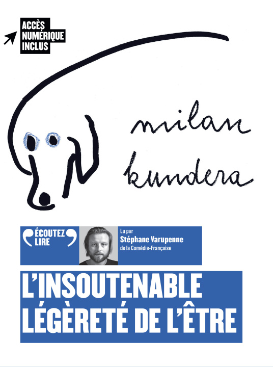 Audio L'INSOUTENABLE LEGERETE DE L'ETRE CD Milan Kundera