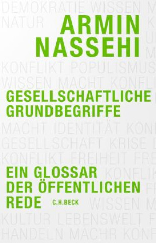 Knjiga Gesellschaftliche Grundbegriffe Armin Nassehi