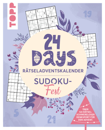 Könyv 24 DAYS RÄTSELADVENTSKALENDER - Sudoku-Fest frechverlag