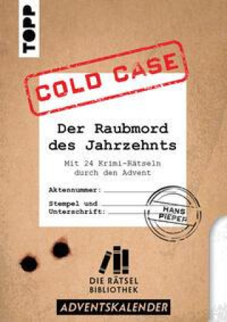 Kniha Rätselbibliothek für 24 Tage - Cold Case Hans Pieper