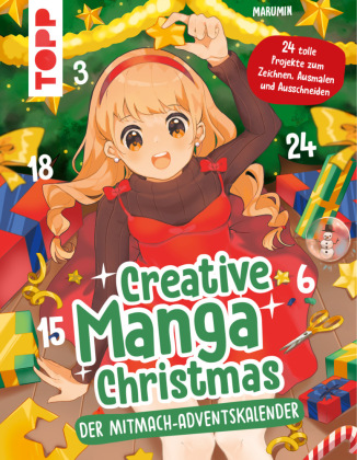 Книга Creative Manga Christmas. Der Mitmach-Adventskalender Vivien Hoffmann