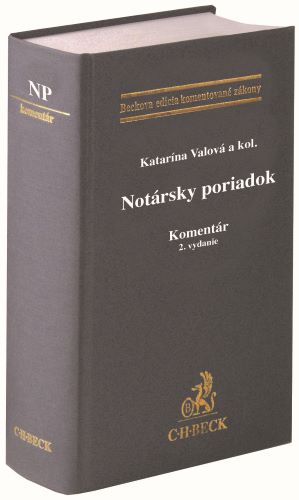 Kniha Notársky poriadok. Komentár (2. vydanie) Katarína Valová