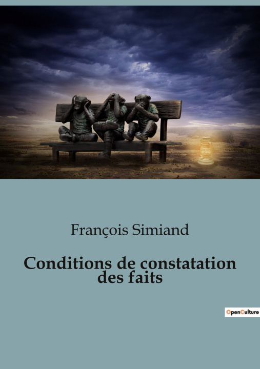 Libro Conditions de constatation des faits Simiand