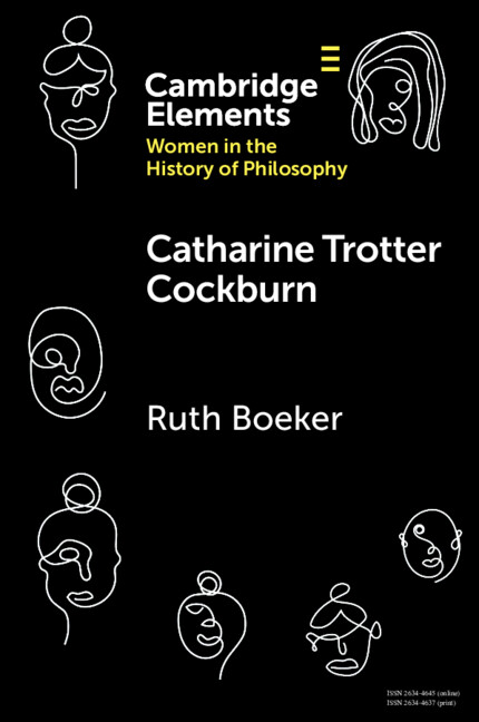 Carte Catharine Trotter Cockburn Ruth Boeker