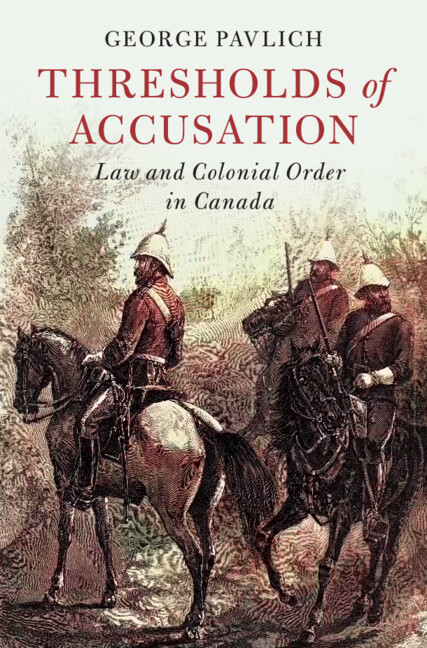Buch Thresholds of Accusation George Pavlich