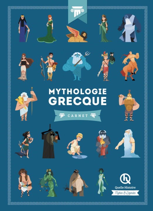 Kniha Mythologie grecque - Carnet 