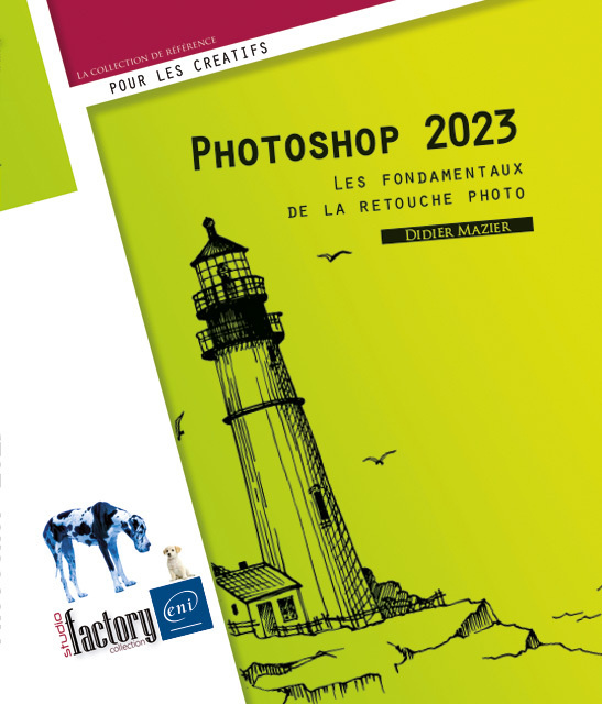 Kniha Photoshop 2023 - Les fondamentaux de la retouche photo MAZIER