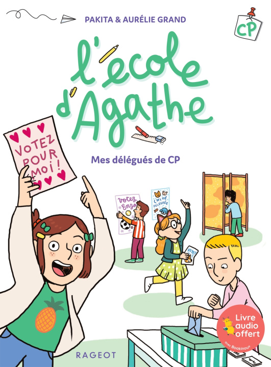 Książka L'école d'Agathe CP - Mes délégués de CP Pakita