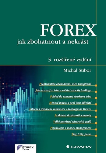Kniha FOREX – jak zbohatnout a nekrást Michal Stibor