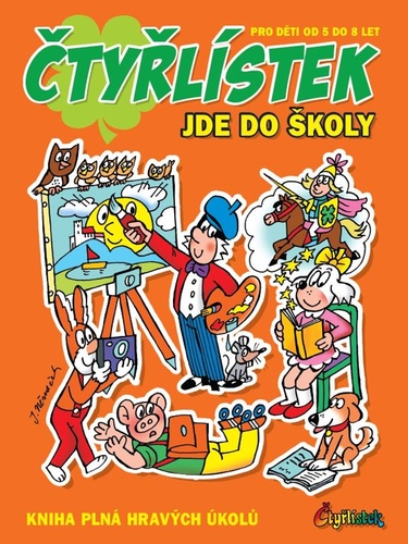 Książka Čtyřlístek jde do školy 