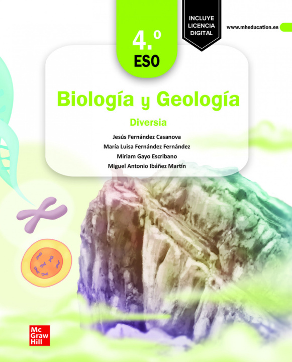 Kniha Biologia y Geologia 4. ESO FERNANDEZ FERNANDEZ