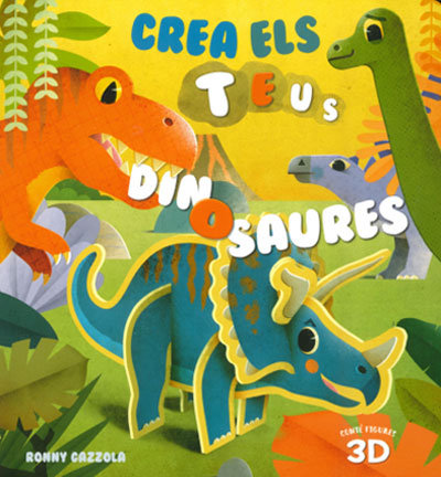 Kniha CREA ELS TEUS DINOSAURES (VVKIDS) MAGRIN