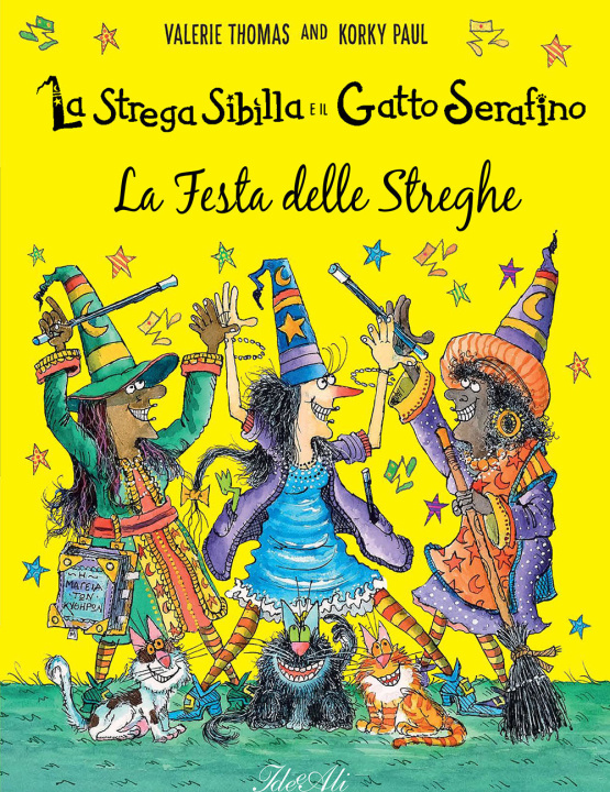 Książka festa delle streghe. La strega Sibilla e il gatto Serafino Valerie Thomas